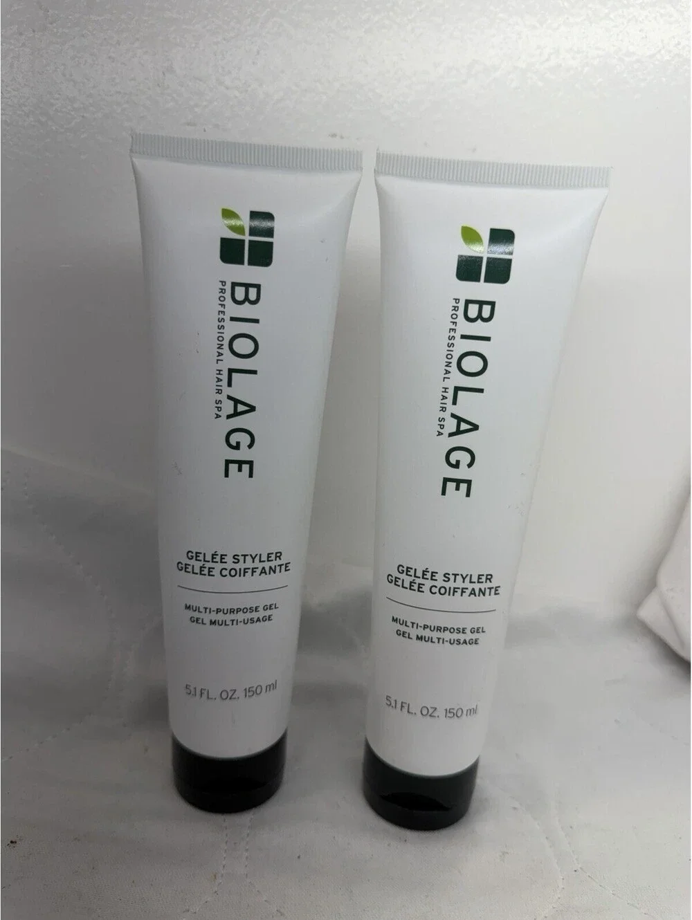 (2 Pack) Biolage Styling Gelée Firm Hold Hair Gel 5oz Adds Shine Control Duo